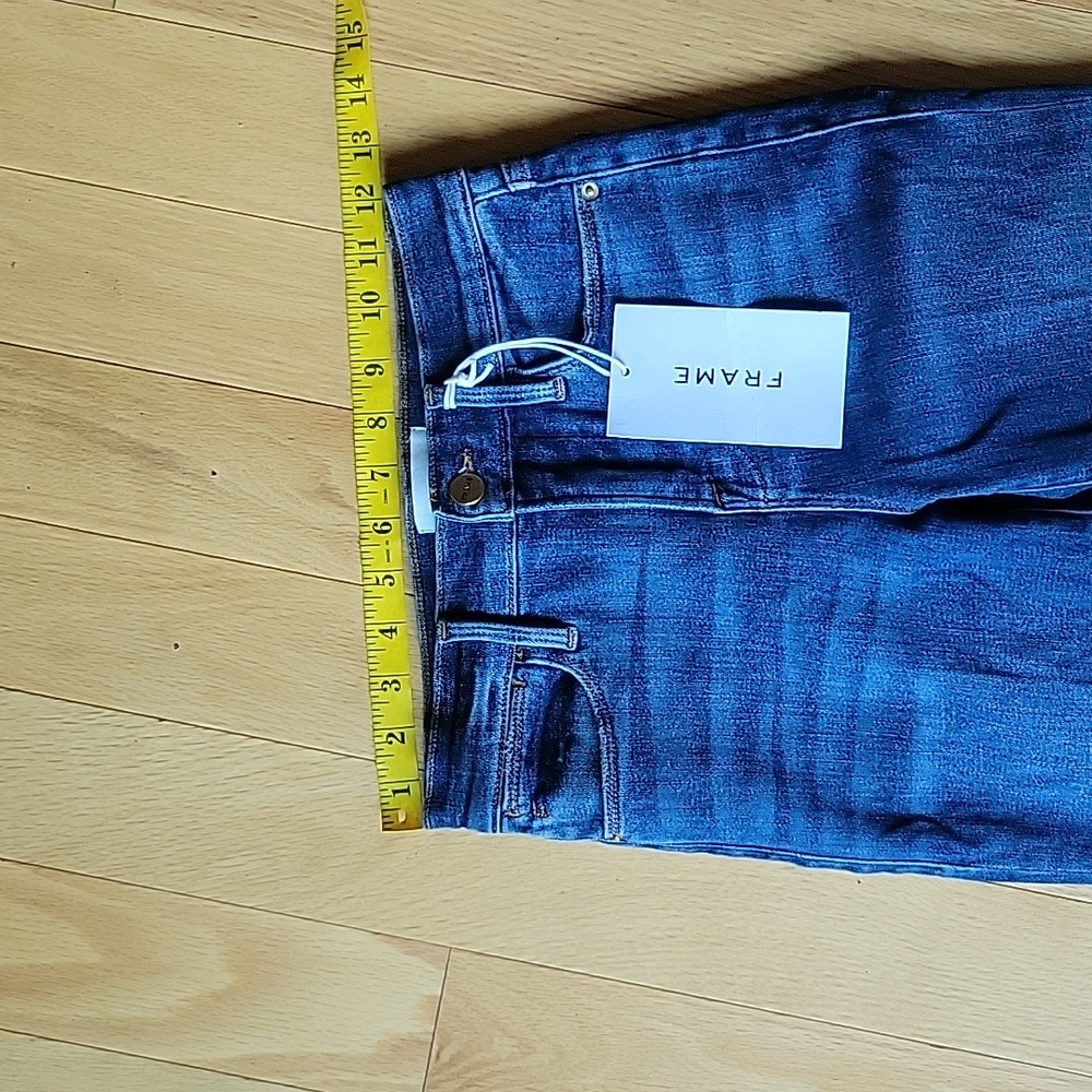 Frame Le High Straight High Rise Ankle Jean In Best - Picture 15 of 16